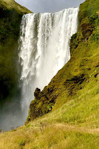 Waterfall in Iceland